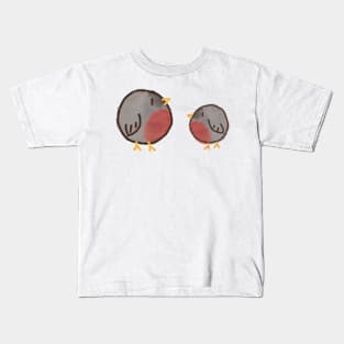 Chonky Robins Kids T-Shirt